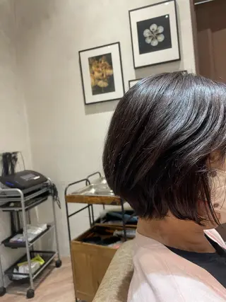 ショート シモカワ マシロのヘアスタイル