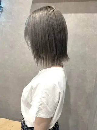 ミディアム カラー 成城美容室 YOSHIMURAのヘアスタイル