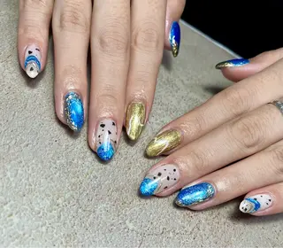 ネイル goldgleams ちなのネイルデザイン