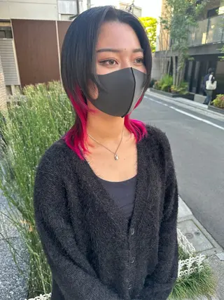 ミディアム カラー Say. Reeのヘアスタイル