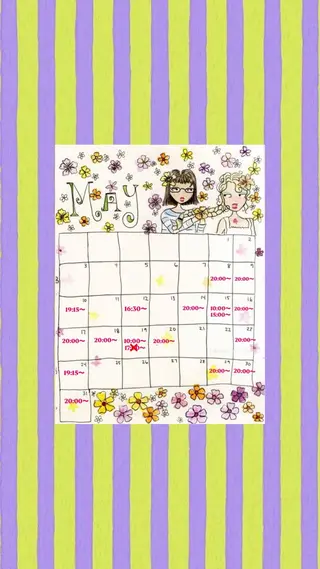 カラー ミヤザキ ナギ🈂️のヘアスタイル