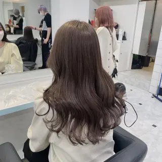 ミディアム 顔周りレイヤー/新宿 /モテ艶カラー/航介のヘアスタイル