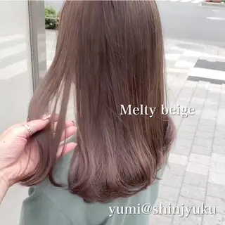 ロング カラー ヘアアレンジ 代表🎀 ふわモテ愛 され髪🩷yumiのヘアスタイル
