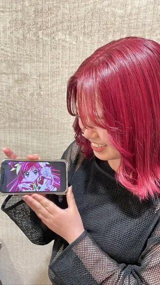 ショート カラー EARTH中島 秋桜久のヘアスタイル