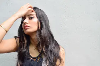 ロング カラー 花井 啓好のヘアスタイル