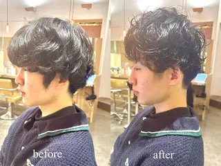 メンズ 恵比寿メンズカット 艶髪/井向幹滉のヘアスタイル