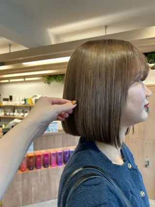 ショート 透明感カラー レイヤー/むつきのヘアスタイル