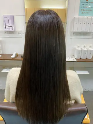 ロング カラー 【髪質改善】に特化 オリーブオイルクラブのヘアスタイル