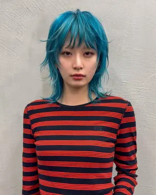 ミディアム Morishita Miyuのヘアスタイル