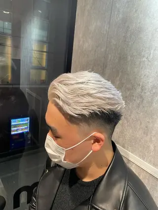 ショート カラー パーマ メンズ 🔥メンズ超特化🔥 青木海斗のヘアスタイル