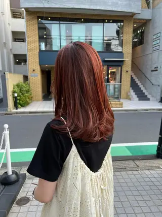 セミロング カラー 似合わせヘア🫶🏻 つきいてるみのヘアスタイル