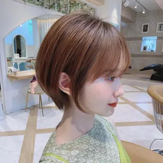 ショート カラー 🌟モテ髪ショート 🌟店長 津賀涼のヘアスタイル