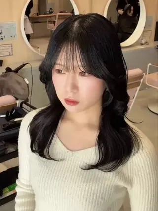 小顔×韓国レイヤー/ 骨格診断/Rikuのヘアスタイル