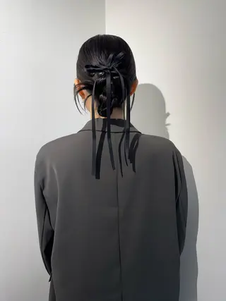 ロング カラー ヘアアレンジ mina 🌷のヘアスタイル