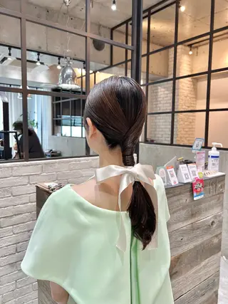 ロング ヘアアレンジ 🌿ニュアンス/髪質 改善🌿Fukudaのヘアスタイル