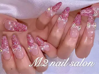 ネイル 長さだし専門店 M2　rikaのネイルデザイン