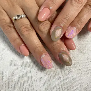 ネイル Emanail 枚方 yoshimiのネイルデザイン