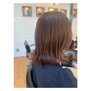 カラー Lagom なかだのヘアスタイル