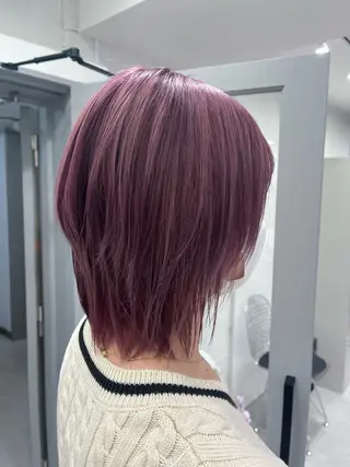 ミディアム カラー カットモデル無料✨ 募集中✂️みなみ♥️のヘアスタイル