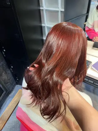 ロング カラー 🫐ハイトーンカラー RIRIKA🌻のヘアスタイル