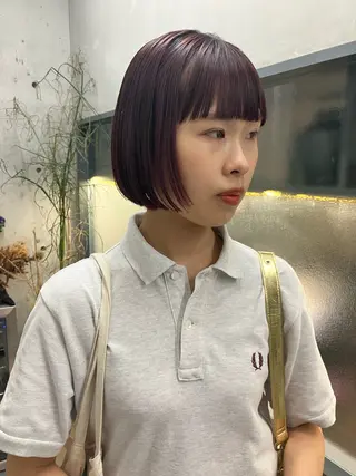 ショート 似合わせカットカラー 👩MINAのヘアスタイル