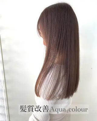 ロング カラー パーマ ヘアアレンジ Zina福岡天神🪞 髪質改善🪞レイヤーのヘアスタイル