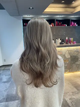 ロング 髪質改善カラー🫧 横浜/liberteのヘアスタイル