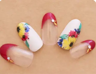 ネイル ネイル ルージュのネイルデザイン