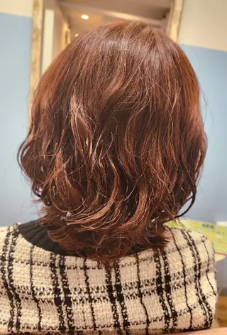 カラー のむら りさのヘアスタイル