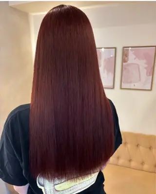 Bond Story りき カラーモデルのヘアスタイル