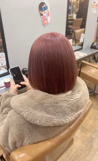 ミディアム カラー ヘアアレンジ SHIAN 立川 🍑すずかのヘアスタイル