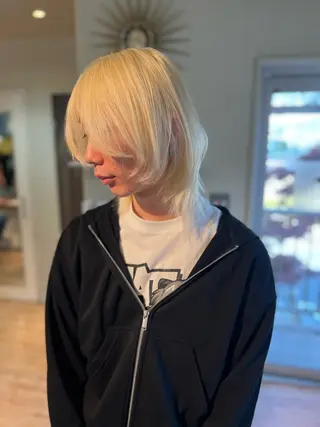 ミディアム YUIKA 江古田のヘアスタイル