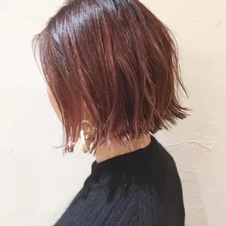 ショート カラー シマダ アユミのヘアスタイル