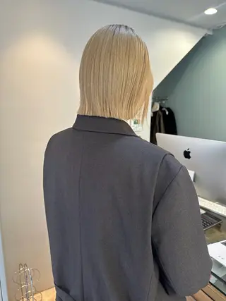 ミディアム ✨ブリーチなし/ レイヤー/yui✨のヘアスタイル