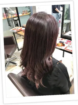 セミロング カラー パーマ ヘアアレンジ メンズ キッズ ネイル マツエク・マツパ EnBlesS西宮 マンツーマン神道有基のヘアスタイル