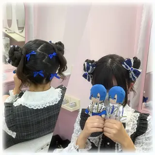 ヘアアレンジ ヘアセット 🤍AIRA🤍のヘアスタイル