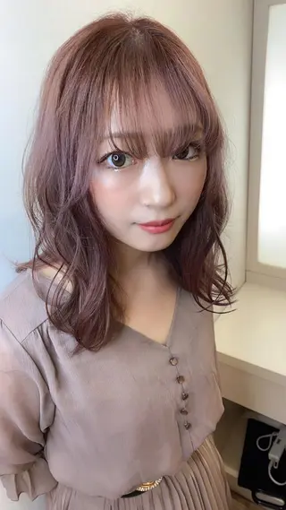 セミロング sail hairのヘアスタイル