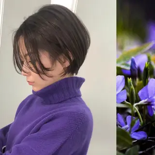 ショート 小山 美月のヘアスタイル