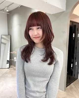 カラー 透明感似合わせカラー 🍀あかり🍀のヘアスタイル
