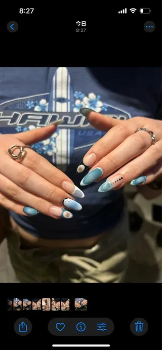 ネイル SEINA_ NAIL🐈‍⬛💗のネイルデザイン