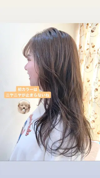 ロング カラー 🌸スタイリスト 山浦美恵のヘアスタイル