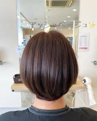 ショート カラー 伊庭 勇輝のヘアスタイル