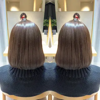 ミディアム ✨髪質改善　美髪✨ 縮毛　井上 大誠のヘアスタイル