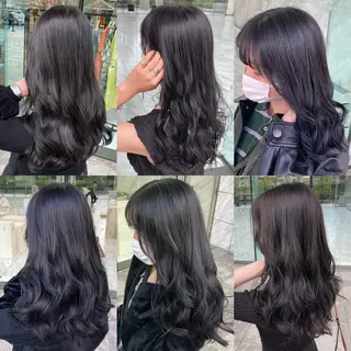 カラー 💖ブリーチなし透明 感💖ASAHIのヘアスタイル