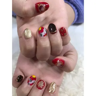 ネイル 中谷 亜佑美のネイルデザイン