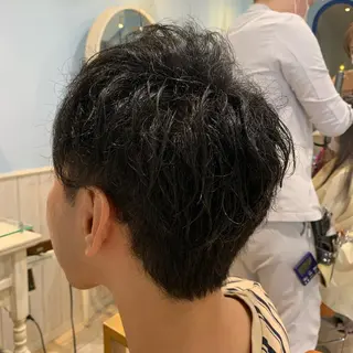 ショート メンズ 小林 永佳のヘアスタイル