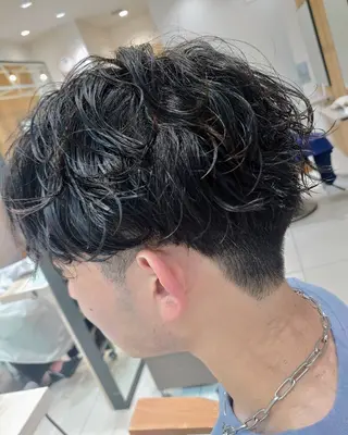 メンズ パーマ 垢抜けパーマヘア🍯 ジルのヘアスタイル