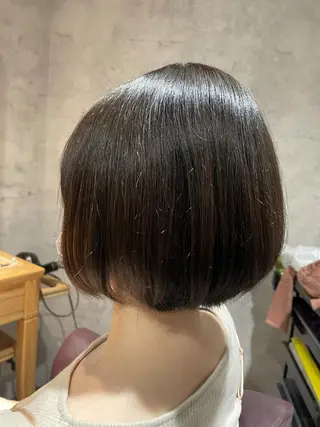 ショート 🦄艶カラー×韓国 NANA💎🐬のヘアスタイル