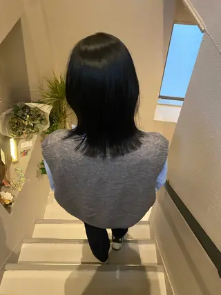 ミディアム カラー mai / linoah˚✧のヘアスタイル