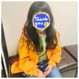 パーマ ママ美容師 *ヒマワリのヘアスタイル